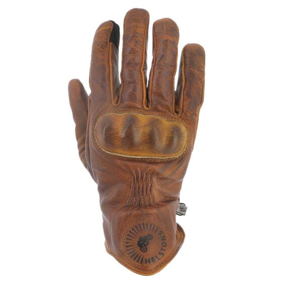 HELSTONS Snow leather gloves