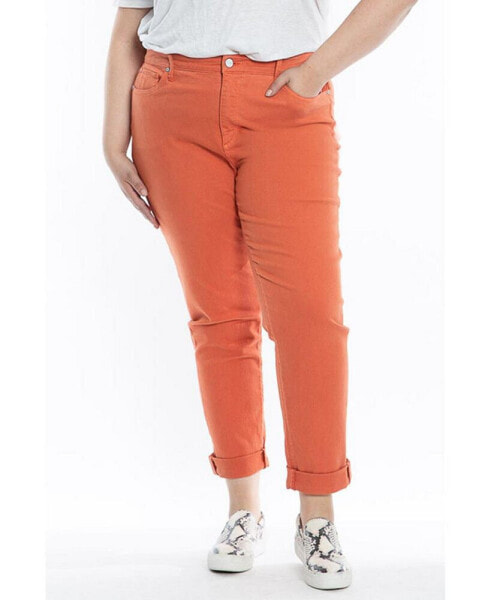 Брюки джинсовые SLINK Jeans Color Boyfriend для женщин