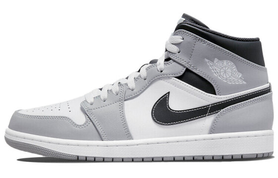 Кроссовки Jordan Air Jordan 1 Mid "Light Smoke Grey" 554724-078