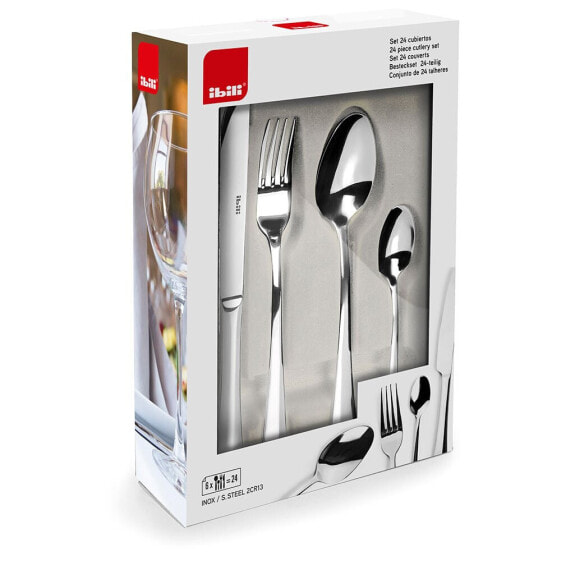 IBILI Set of stainless steel cutlery 24 pieces