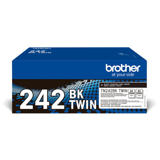 Brother TN-242BKTWIN - 2500 pages - Black - 2 pc(s)