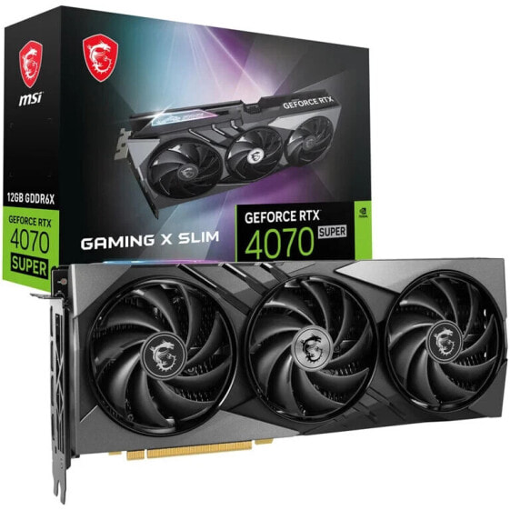 MSI GeForce RTX 4070 Super Gaming X Slim 12G, 12288 MB GDDR6X