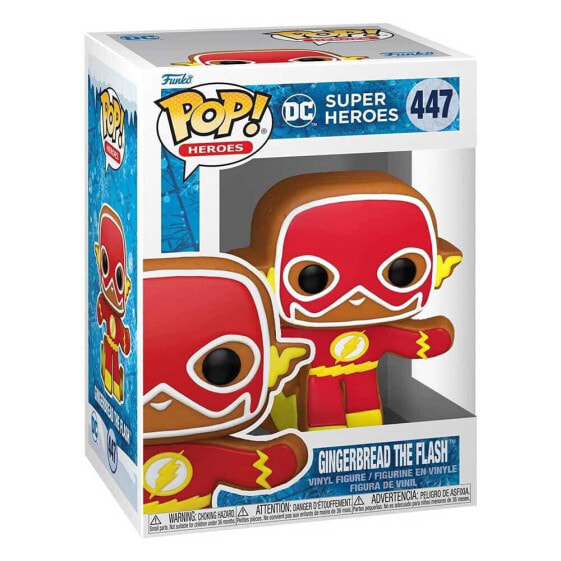 FUNKO POP DC Comics Holiday Gingerbread The Flash Figure