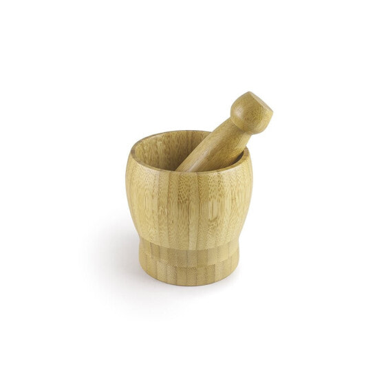 IBILI 14x11 cm bamboo mortar