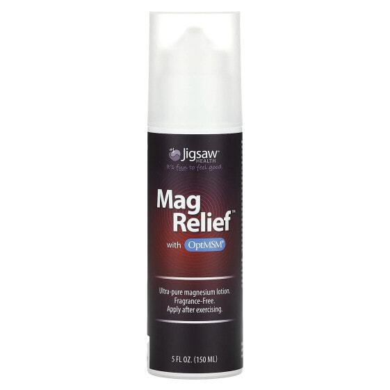 Mag Relief with OptiMSM, Fragrance-Free, 5 fl oz (150 ml)