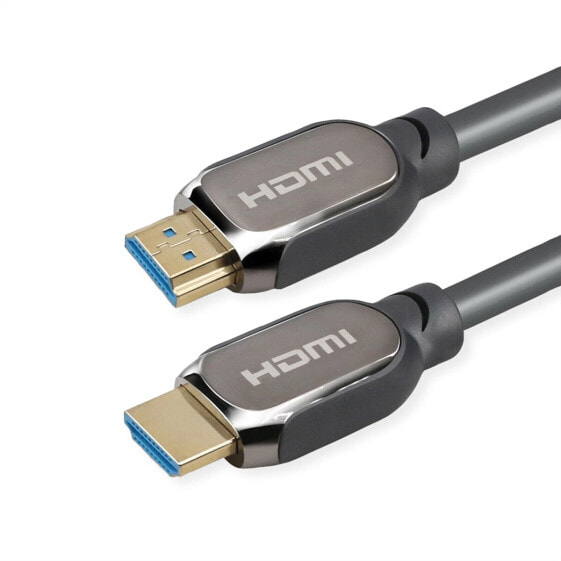 ROTRONIC-SECOMP 11.04.6011, 2 m, HDMI Type A (Standard), HDMI Type A (Standard), 3D, 35.8 Gbit/s, Black