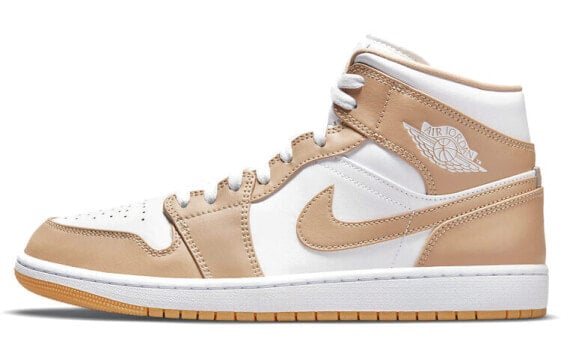 Кроссовки Jordan Air Jordan 1 mid "tan gum" 554724-271