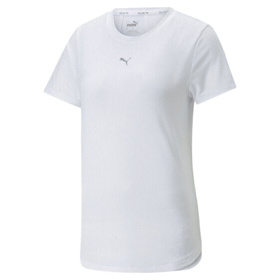 Puma Run Cloudspun Crew Neck Short Sleeve Athletic T-Shirt Womens Size M Casual