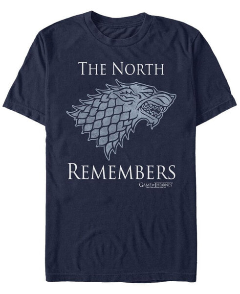 Men's Game of Thrones In The North Short Sleeve T-shirt