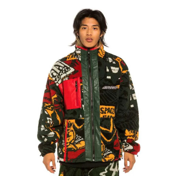 GRIMEY Space Lady Sherpa jacket