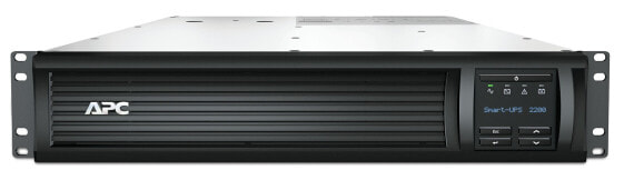 Источник бесперебойного питания APC Smart-UPS 2200VA LCD RM 2U 230V with SmartConnect - Линейно-интерактивный - 2,2 кВА - 1980 Вт - Синусоидальная - 151 В - 302 В.
