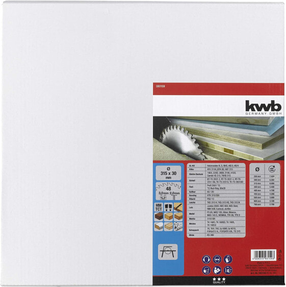 kwb 593159 - 31.5 cm - 1.27 kg - 1 pc(s)