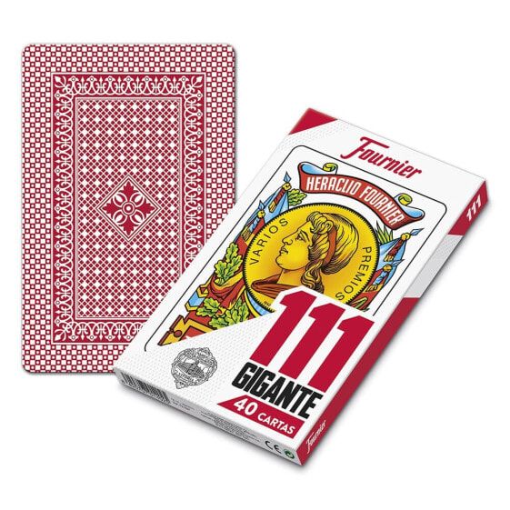 Настольная игра для компании Fournier FOURNIER Letter Deck Nº 111 Giant 40 Cards 122x190 mm