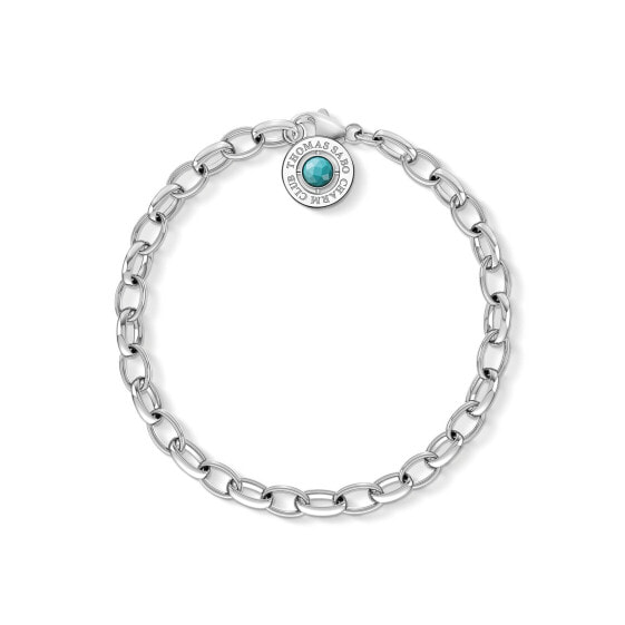 Браслет-подвеска THOMAS SABO бирюзовый X0229-404-17