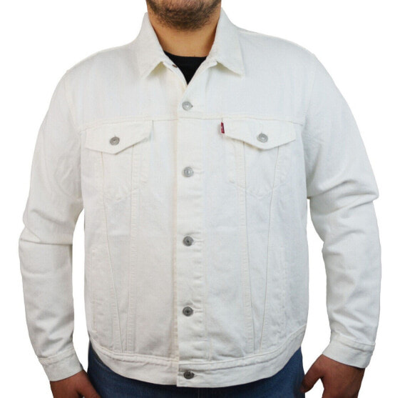 Levis Jacket Men's Denim Trucker Jacket Color White 723340292