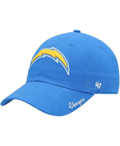 Women's Powder Blue Los Angeles Chargers Miata Clean Up Primary Adjustable Hat