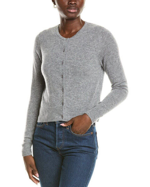 Forte Cashmere Cropped Cashmere Cardigan Women's