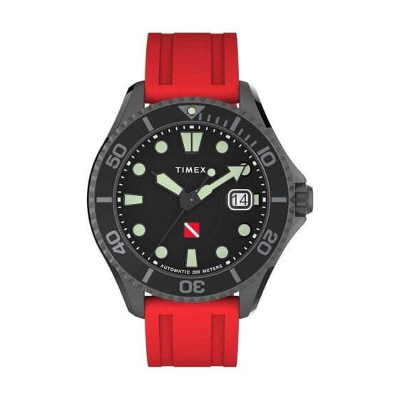 Мужские часы Timex DEEP WATER TIBURON AUTOMATIC Чёрный (Ø 44 mm)