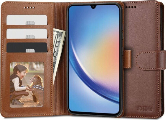 Tech-Protect Etui Tech-protect Wallet Samsung Galaxy A34 5G Brown