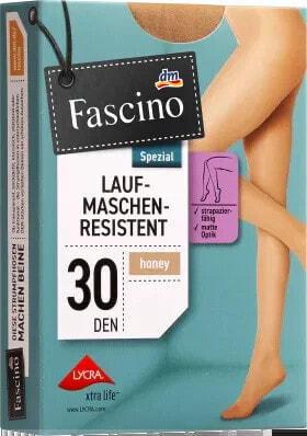 Strumpfhose laufmaschenresistent honey Gr. 50/52, 30 DEN, 1 St