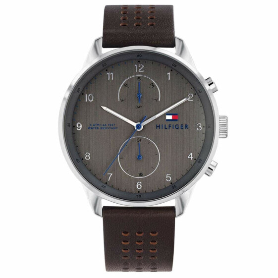 Мужские часы Tommy Hilfiger CHASE Серый (Ø 44 mm)