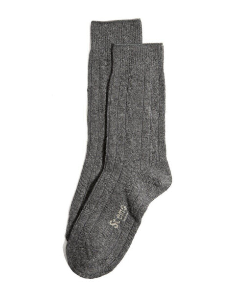 Stems Lux Cashmere & Wool-Blend Crew Sock Gift Box Women's Os