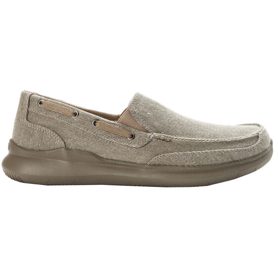 Propet Viasol Slip On Mens Beige Casual Shoes MCX044CTAN