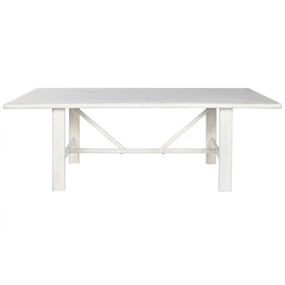 Обеденный стол Home ESPRIT Белый Древесина манго 213,4 x 96,5 x 76,2 cm