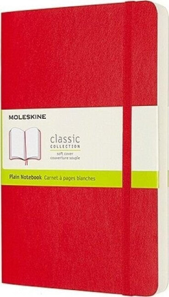 Moleskine Notes Classic L 13x21cm gładki czerwony