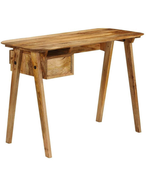 Writing Desk 43.3"x19.7"x29.9" Solid Mango Wood