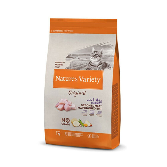 AFFINITY Nature´s Valley Original Feline Adult Sterilized Turkey 7kg Cat Food