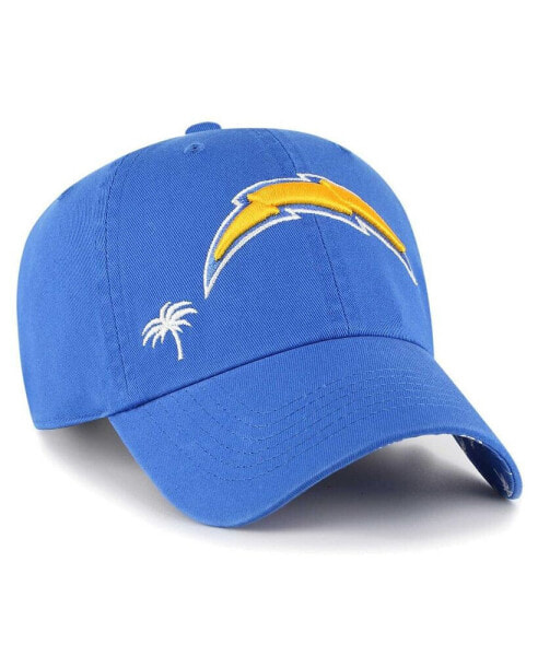 Women's Powder Blue Los Angeles Chargers Confetti Icon Clean Up Adjustable Hat