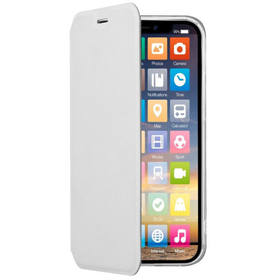 Screenor Clever - Wallet case - Samsung - GALAXY A12 - 16.5 cm (6.5") - White