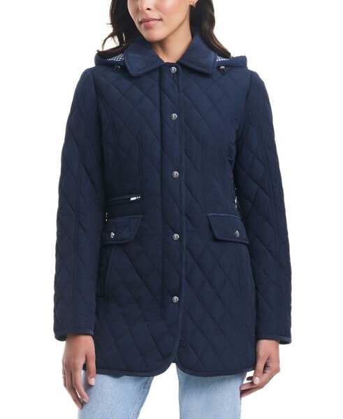 Women's Hooded Quilted Coat