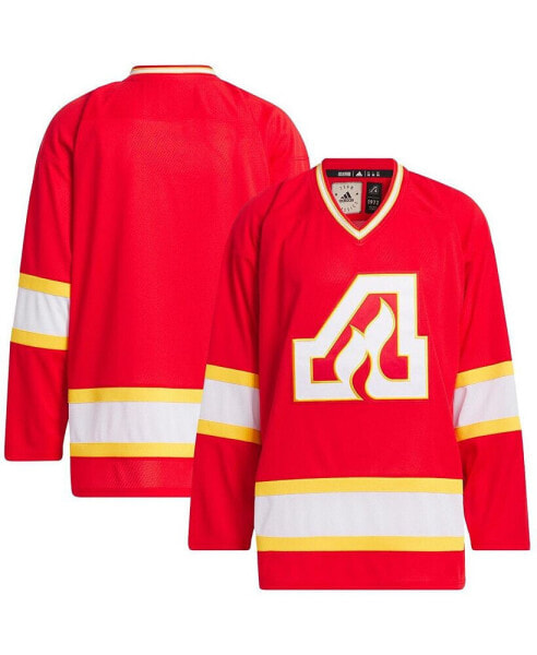 Men's Red Atlanta Flames Team Classic Jersey