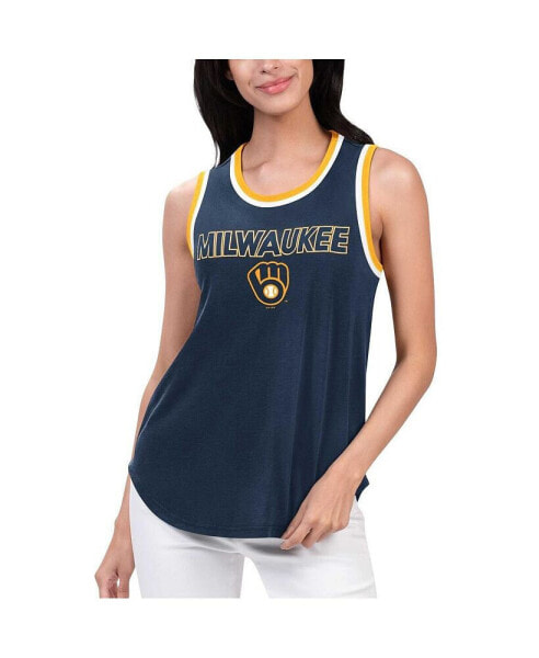 Women's Milwaukee Brewers Strategy Tank Top