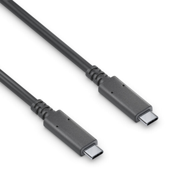 Активный кабель PureLink USB v3.2 USB-C с эмулятором Е-маркер – 5.00м - 5 м - USB C - USB C - USB 3.2 Gen 1 (3.1 Gen 1) - 10000 Мбит/с - черный