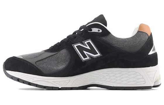 New Balance NB 2002R 防滑耐磨 低帮 跑步鞋 男女同款 黑色 / Кроссовки New Balance NB 2002R M2002REB