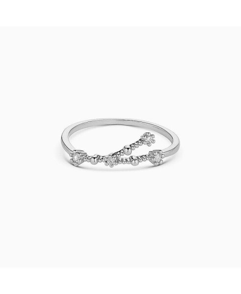 Constellation Zodiac Ring - Taurus - Silver