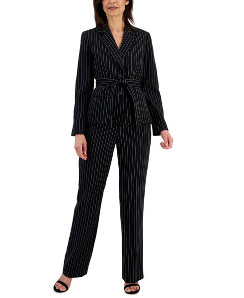 Классический костюм Le Suit с полоской, Regular & Petite Sizes