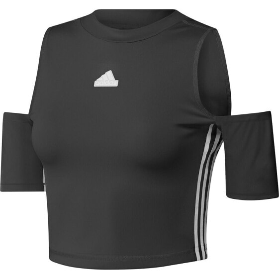 Футболка спортивная Adidas Dance Cropped Short Sleeve