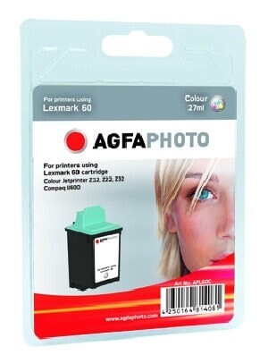 AgfaPhoto APL60C - Lexmark - Z12 - Z22 - Z32 - 1 pc(s) - Inkjet printing - Standard Yield - Lexmark No.60