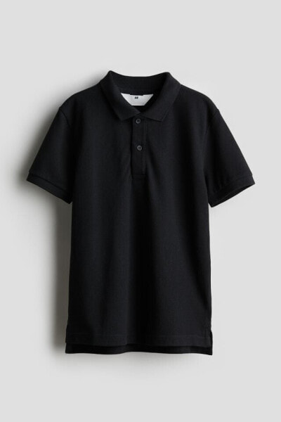 Cotton Pique Polo Shirt