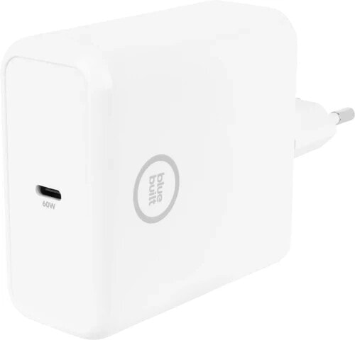 BlueBuilt Power Delivery Charger with USB-C Port 60W White