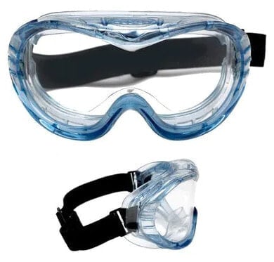 3M Fahrenheit - Safety goggles - Construction/renovation work - Work with chemicals - Any gender - Transparent - Transparent - Neoprene - Nylon - Polyvinyl chloride (PVC)