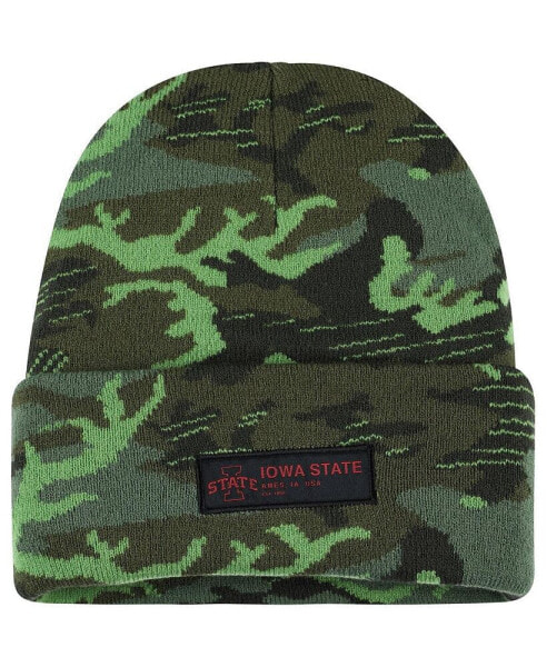 Men's Camo Iowa State Cyclones Veterans Day Cuffed Knit Hat