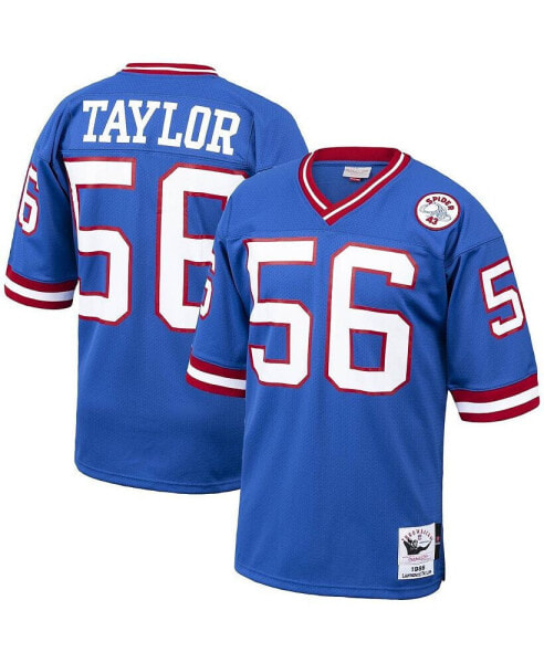 Men's Lawrence Taylor Royal New York Giants 1986 Authentic Throwback Retired Player Jersey