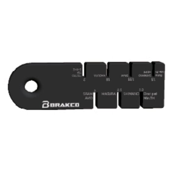 BRAKCO Brake Pad/Disc Wear Gauge Tool