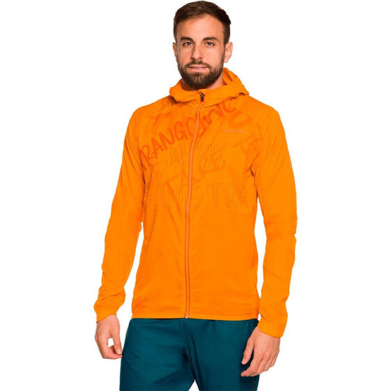 Куртка Trangoworld Courmayeur с PFC безопасным водоотталкивающим покрытием, ветрозащитная, легкая и удобная, упаковываемая в малый объем, с отличной адаптацией к телу.