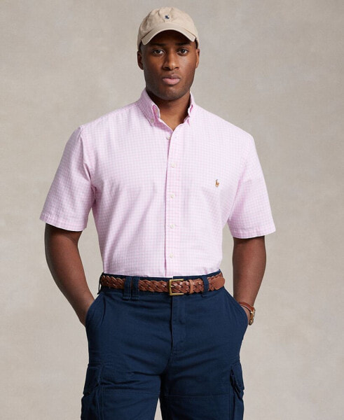 Men's Big & Tall Gingham Oxford Shirt